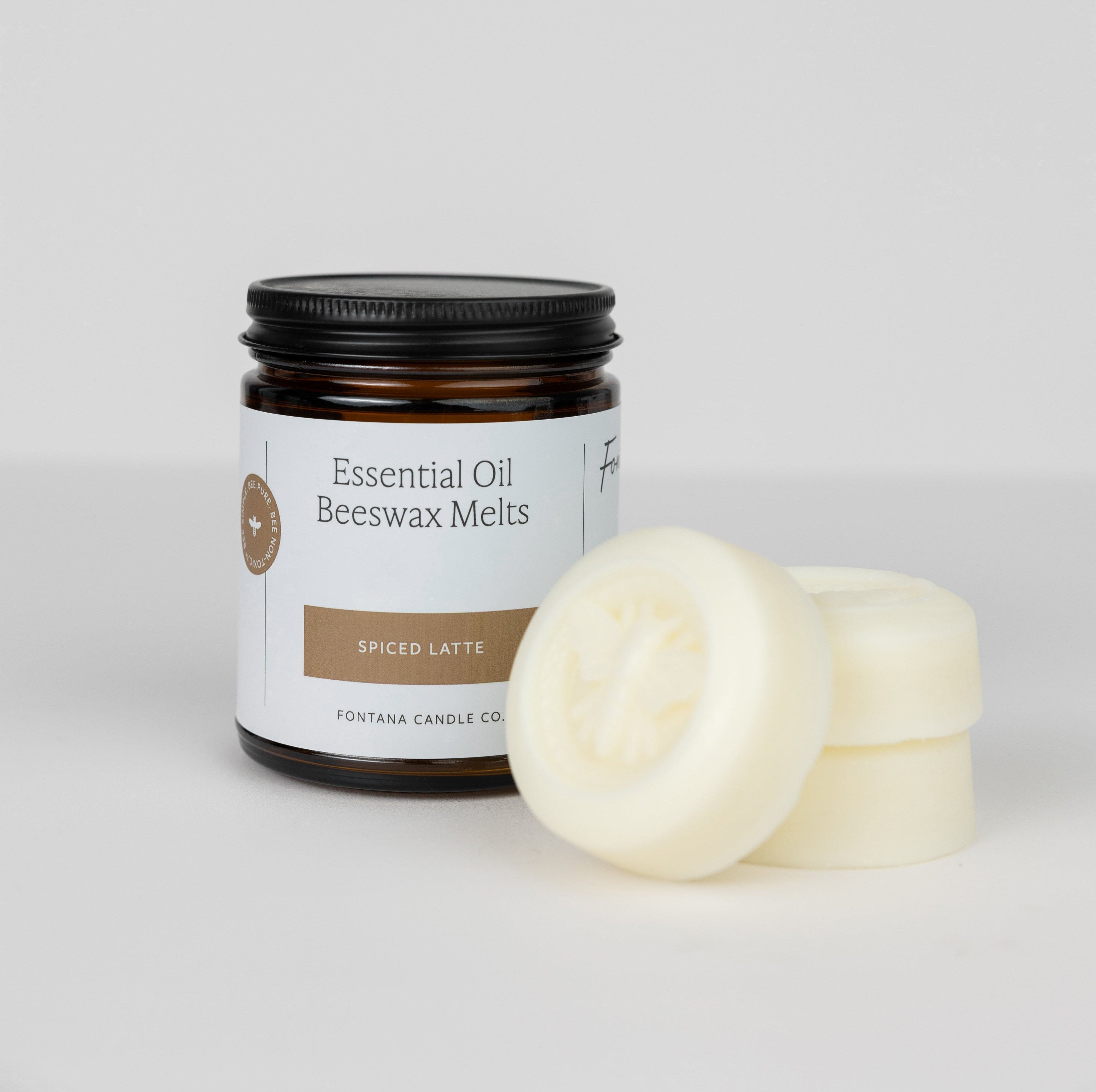 Spiced Latte Beeswax & Essential Oil Wax Melts | Fontana Candle Co.