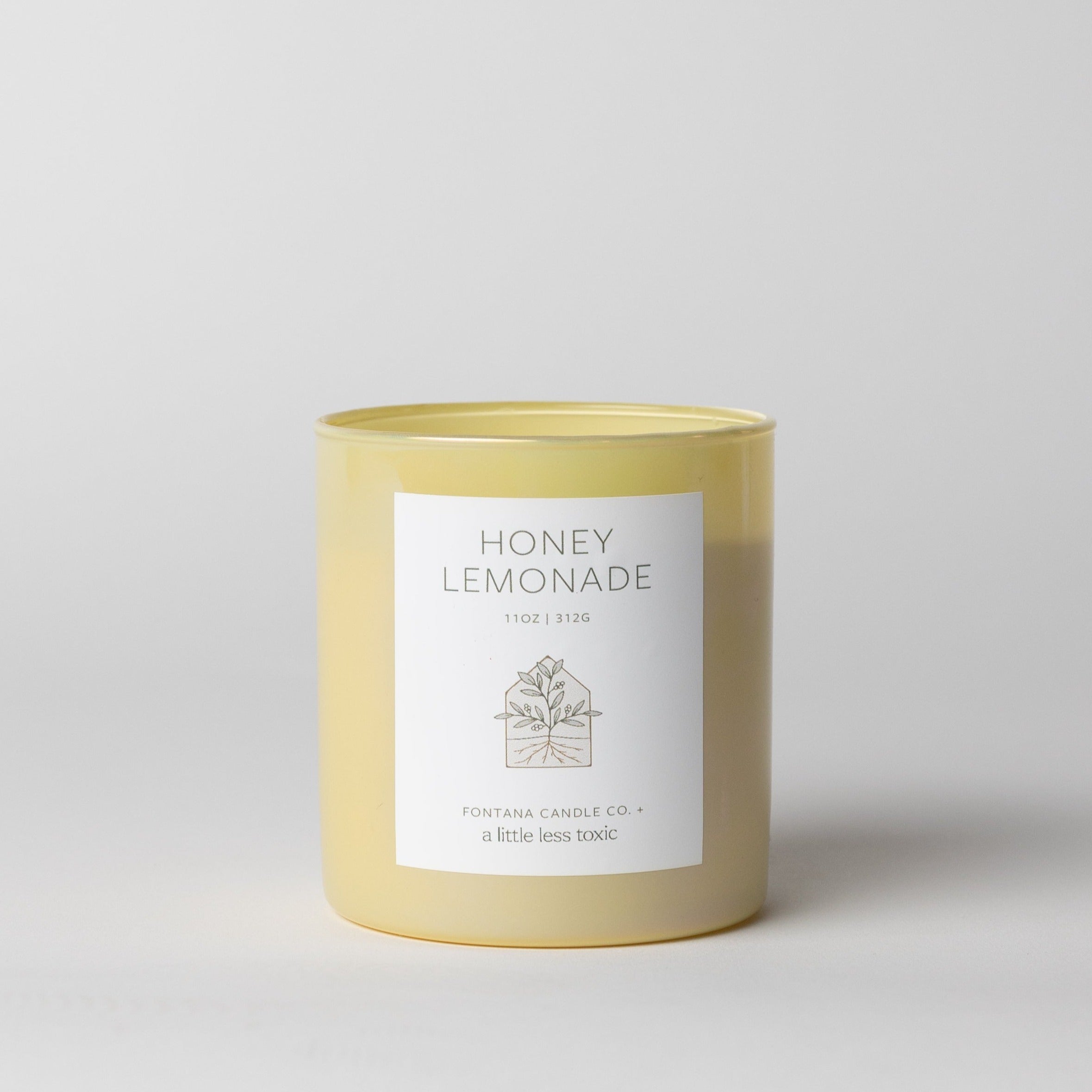 A Little Less Toxic x Fontana Honey Lemonade Candles