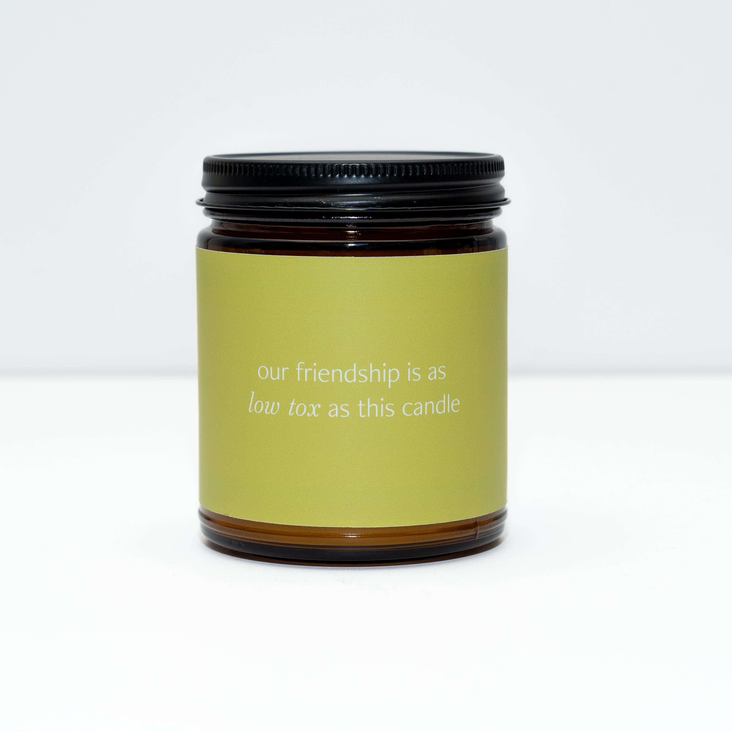 Low Tox Friendship Jar Candle