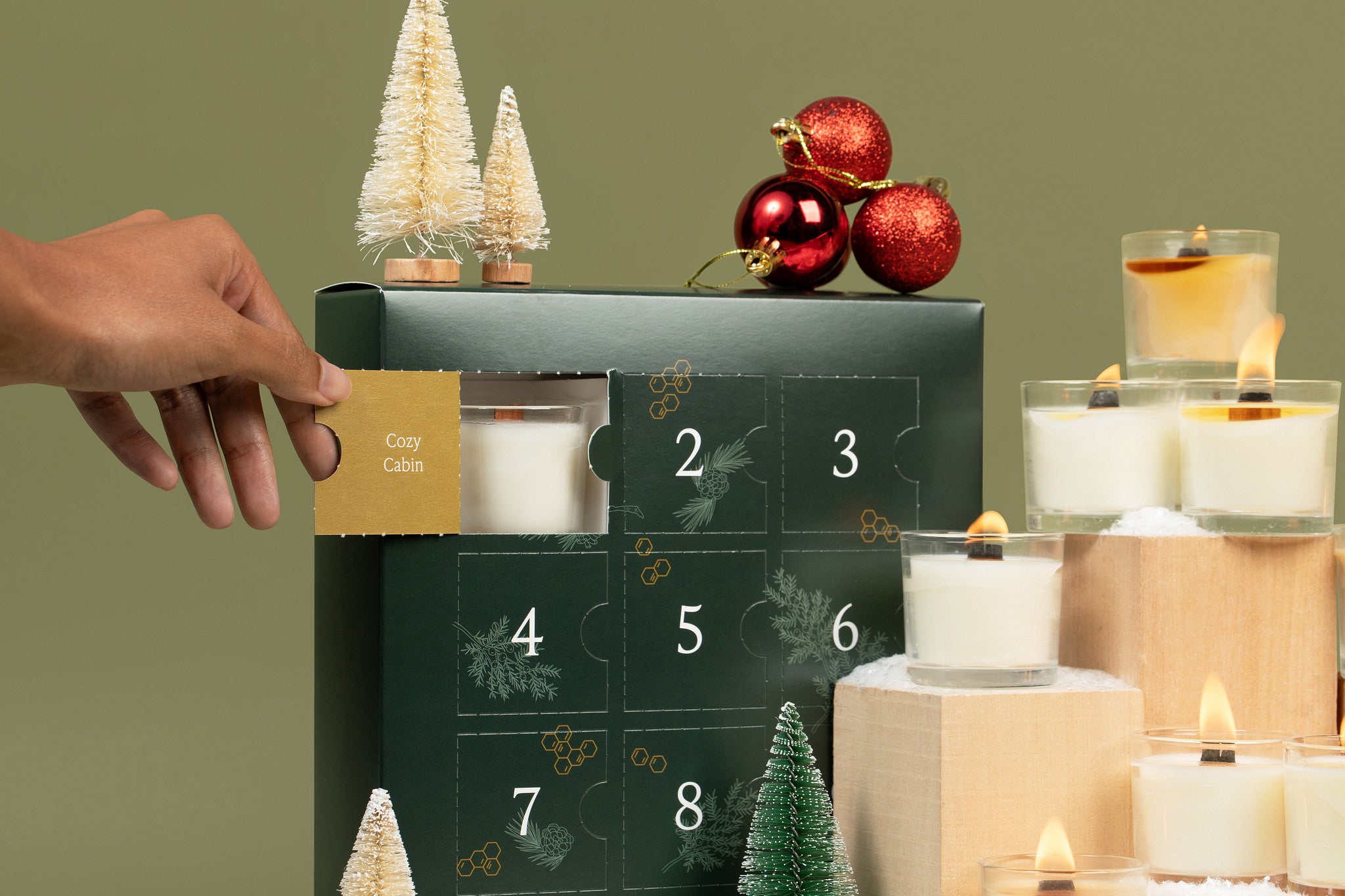 12 Days of Clean Candles - Advent Calendar Mini Candle Gift Set