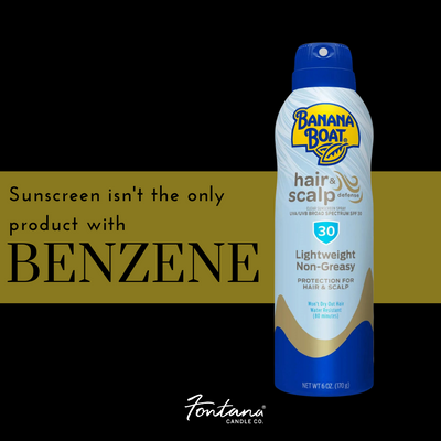 Sunscreen isn't the only product contaminated with Benzene.