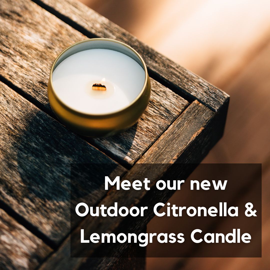 Meet Our New Outdoor Citronella & Lemongrass Candle