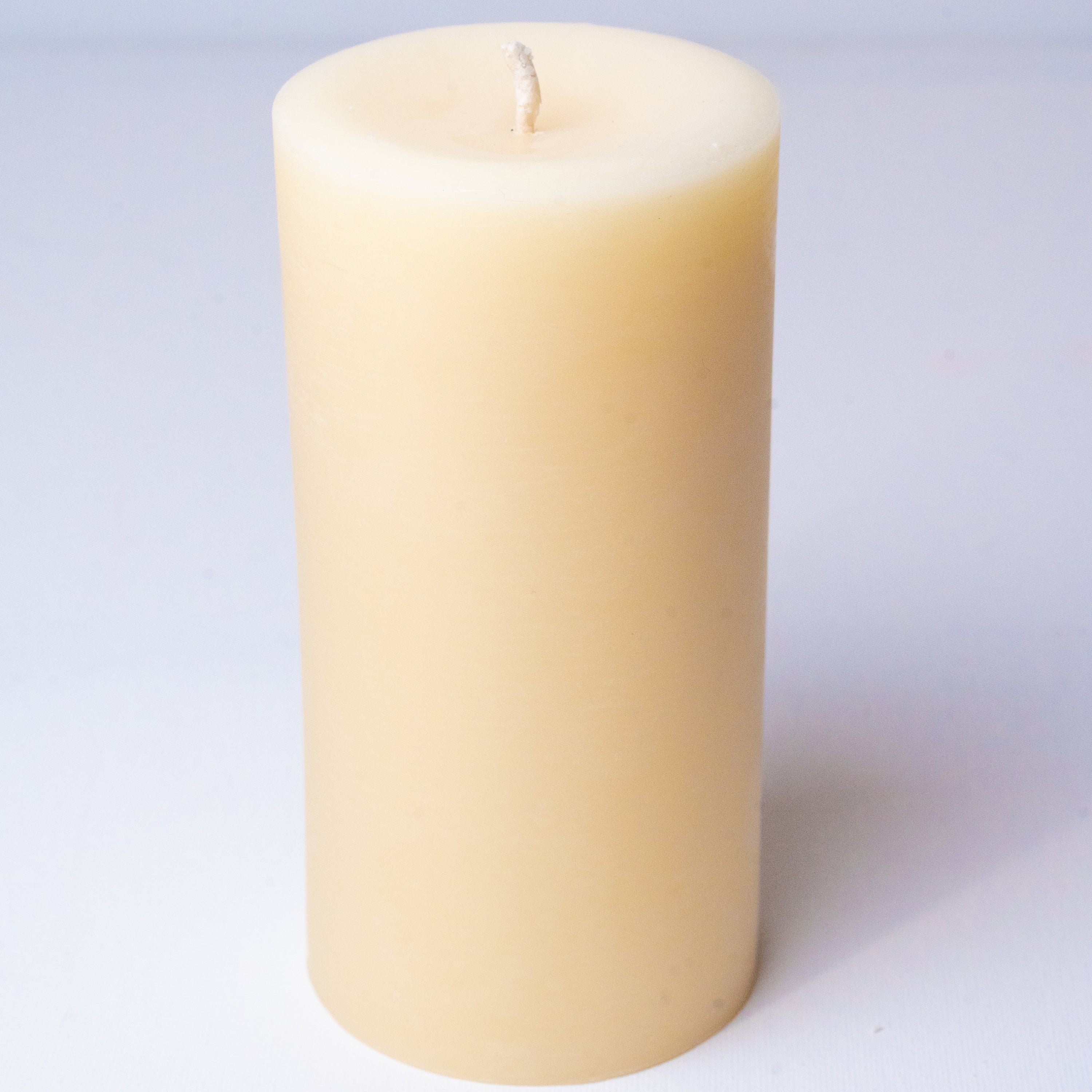 Tall Beeswax Pillar Candle