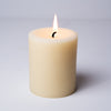 Small Beeswax Pillar Candle