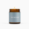 Best Dad Ever Jar Candle