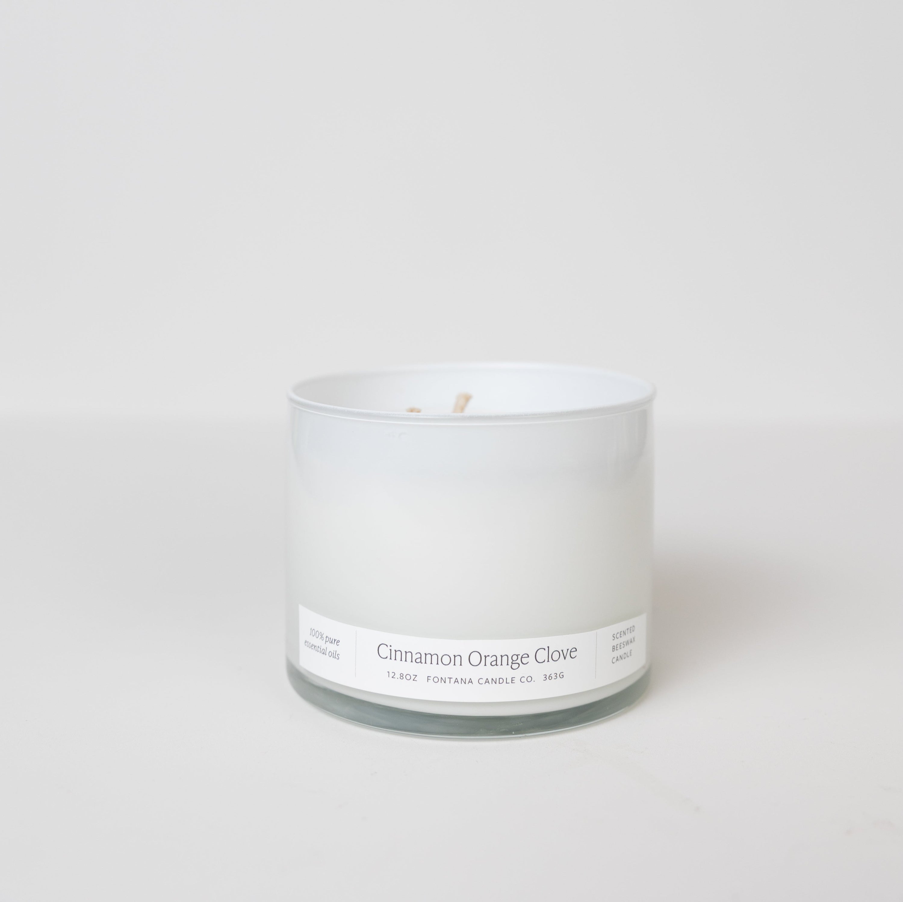 Cinnamon Orange Clove 3-Wick Natural Beeswax Candle