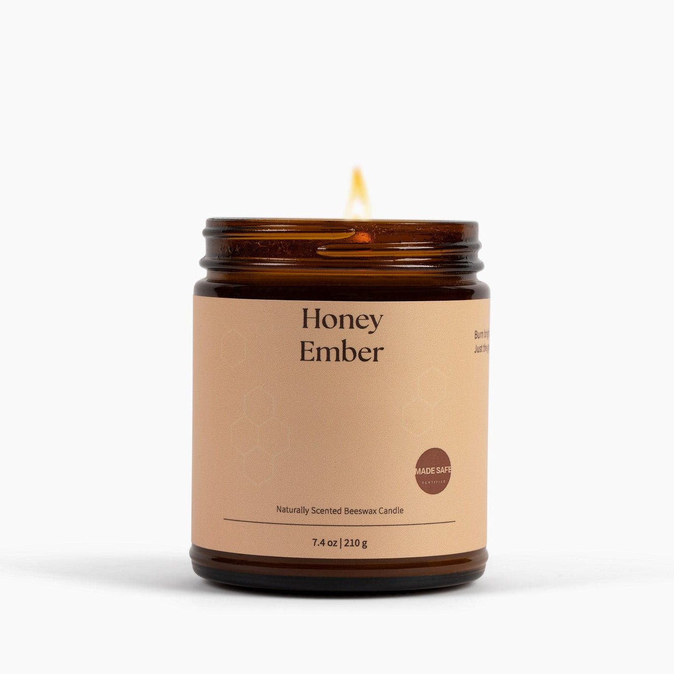 Honey Ember by Beekeeper's Naturals x Fontana Beeswax Essential Oil Candle