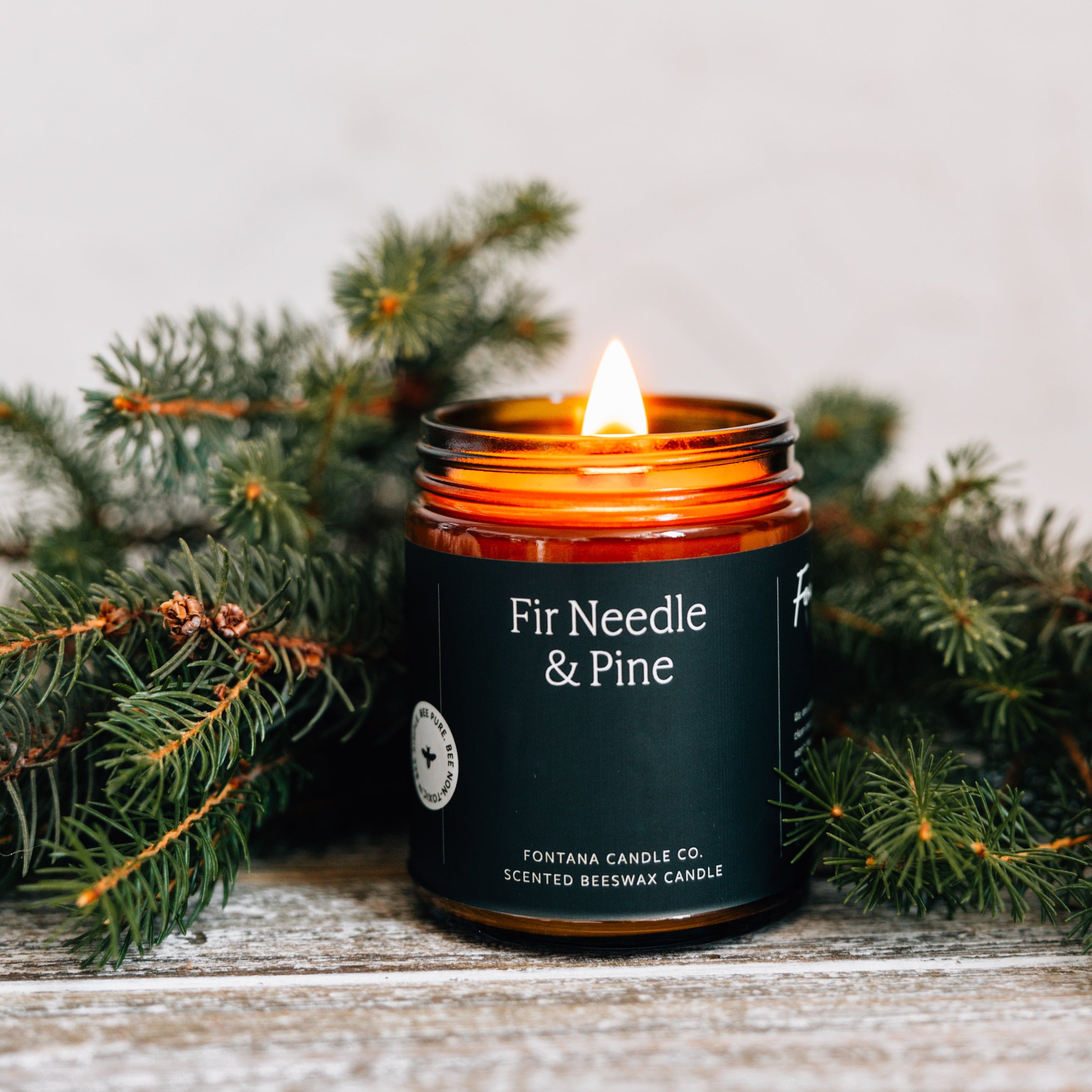 Fir Needle & Pine Essential Oil Candles