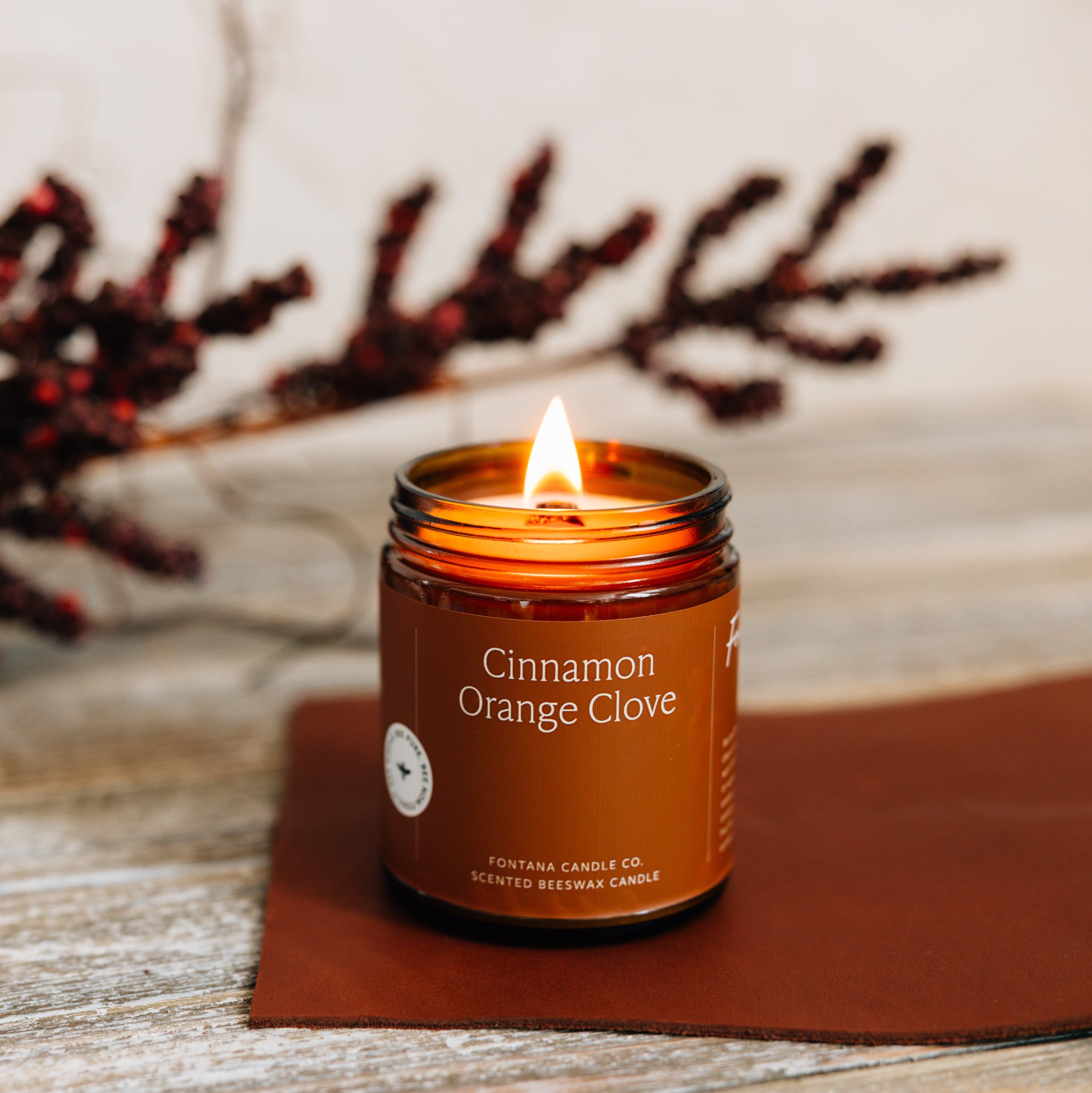 Cinnamon Orange Clove Jar Candle