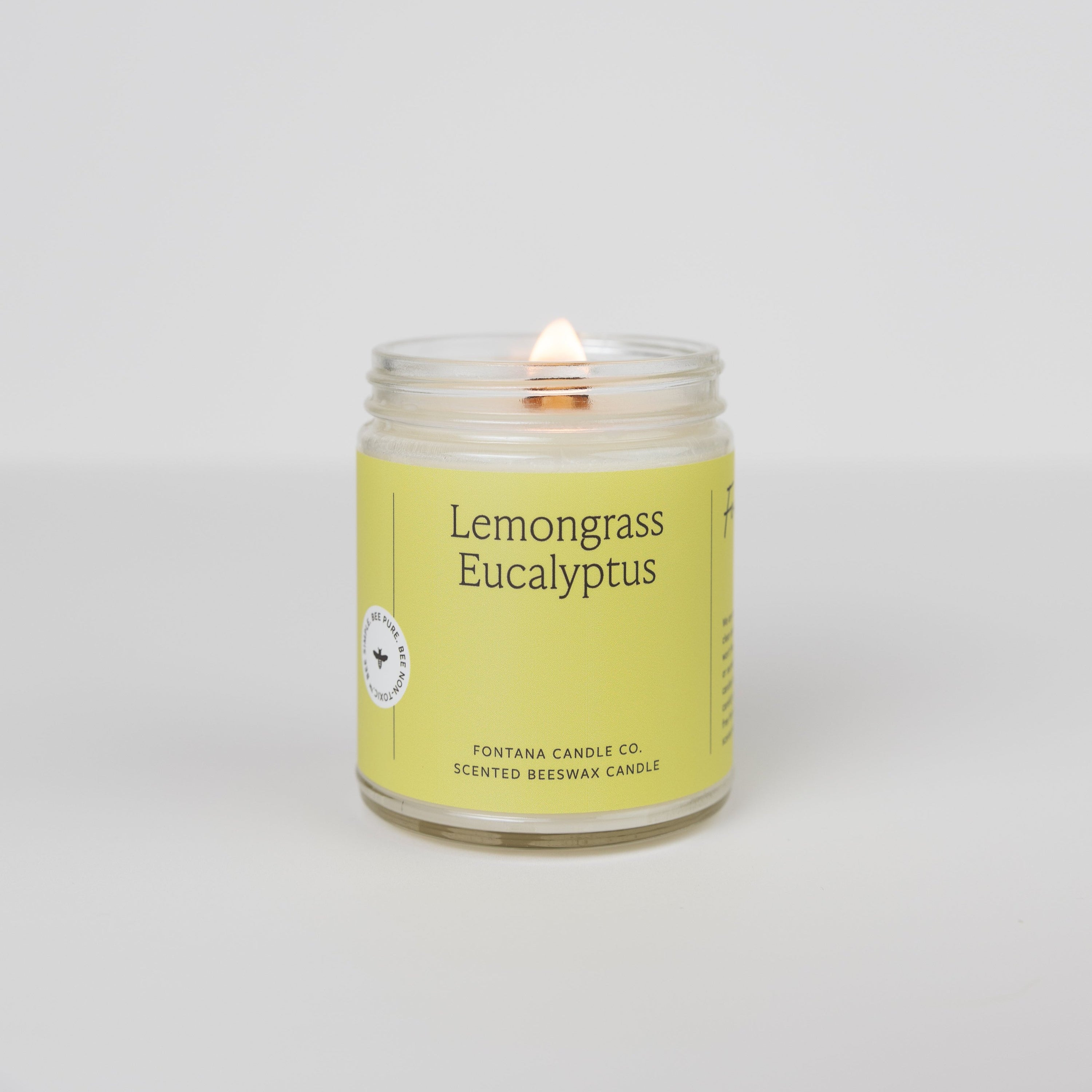 Lemongrass Eucalyptus Essential Oil Candles