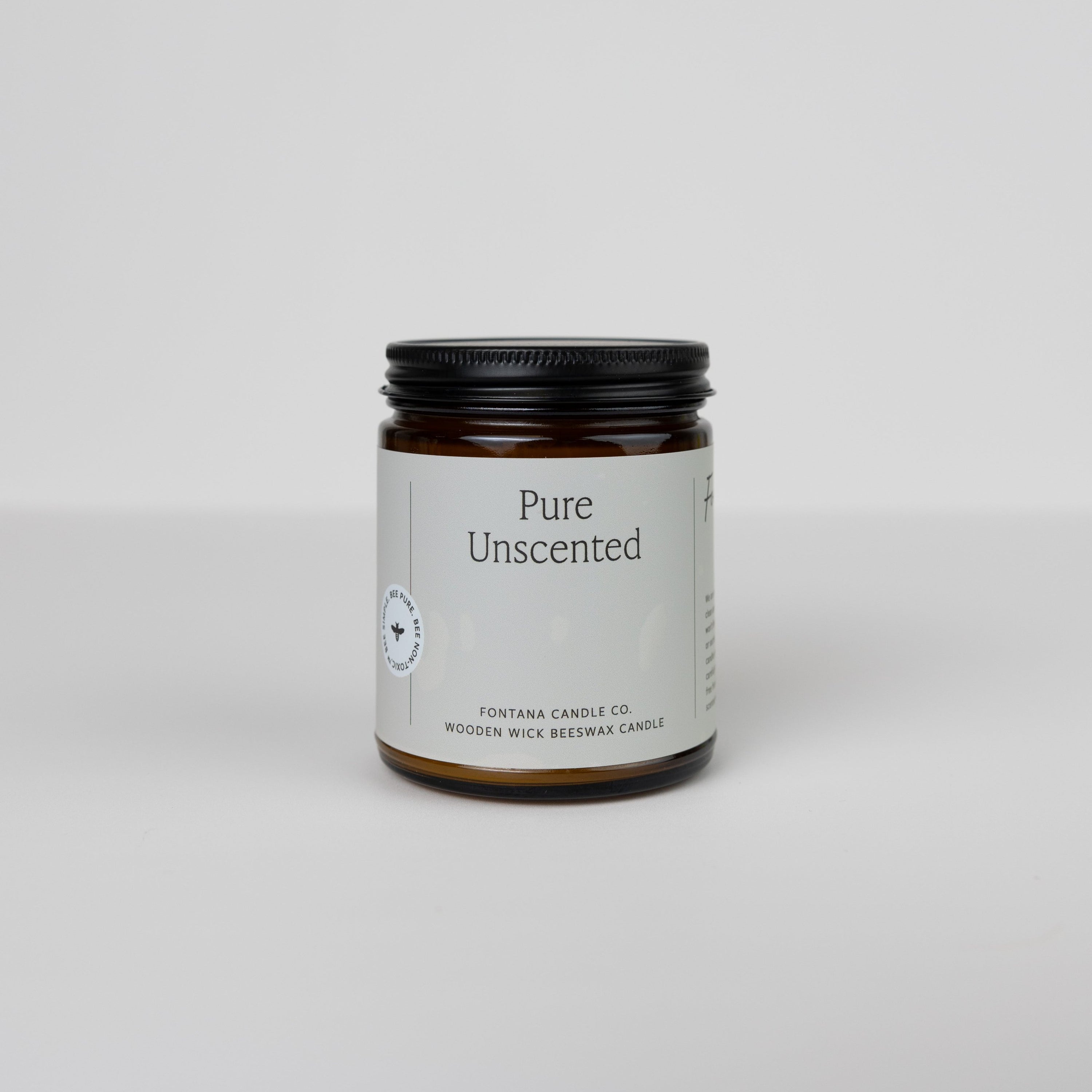 Pure Unscented Jar Candle