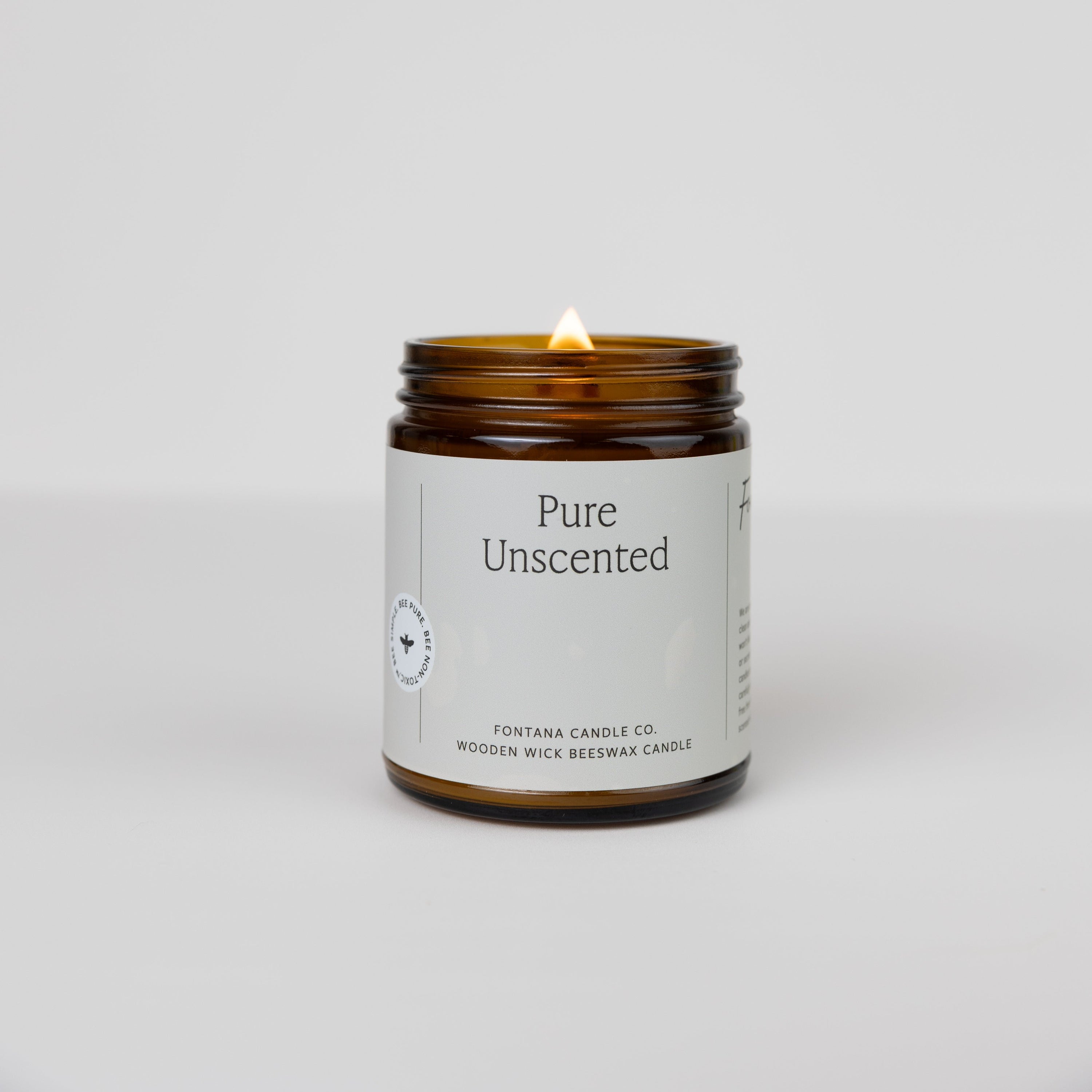 Pure Unscented Jar Candle