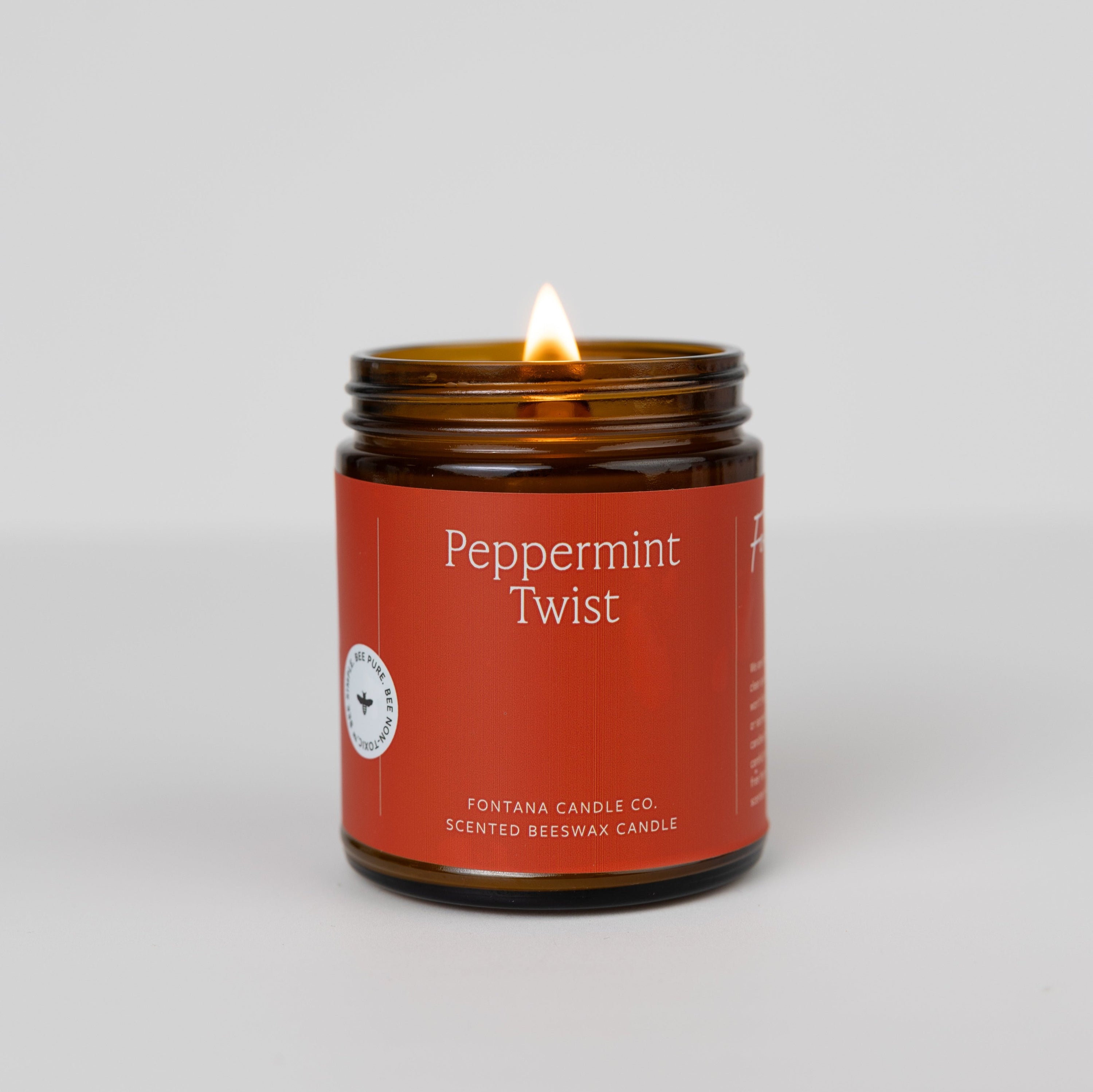 Peppermint Twist Essential Oil Candles