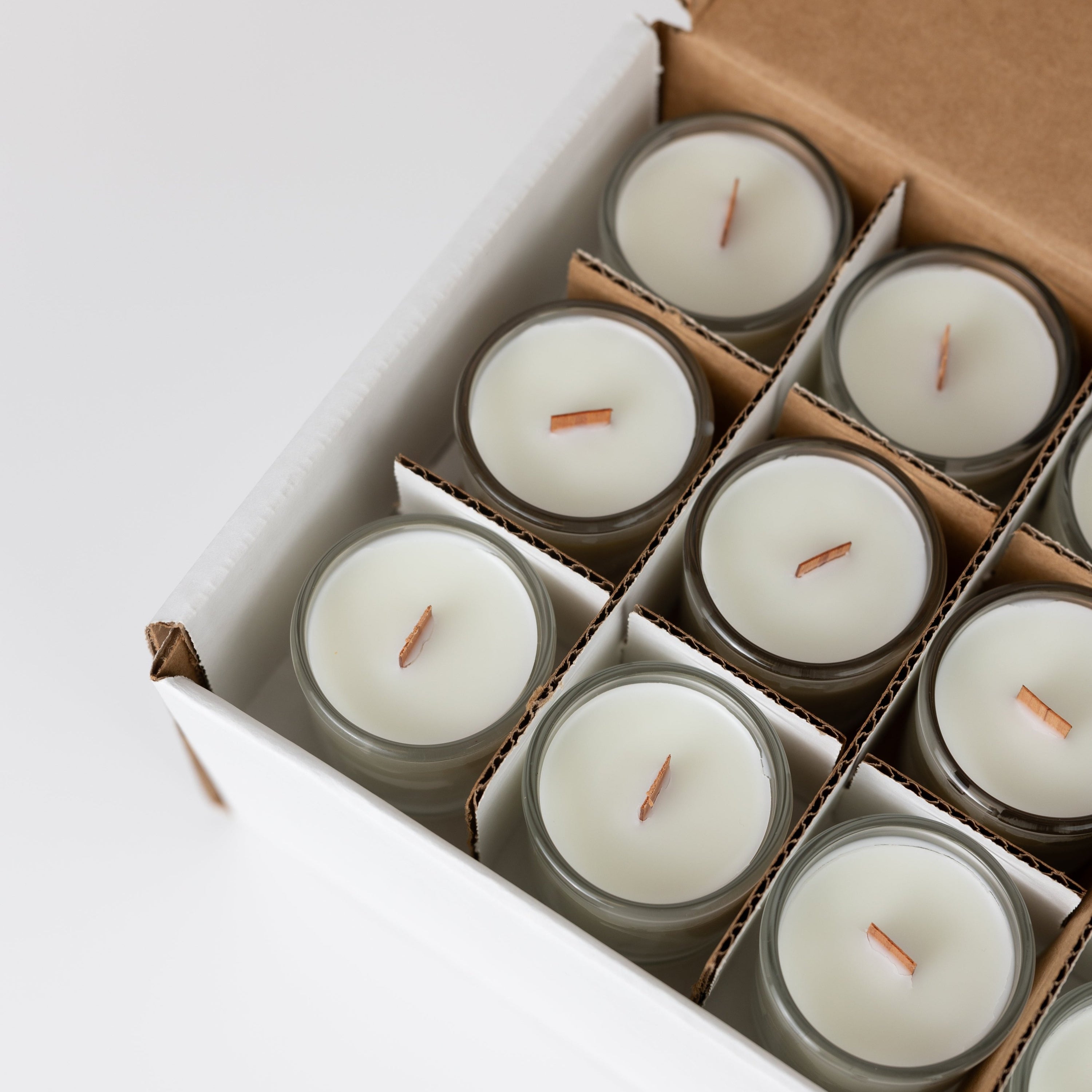 Bulk Pure Unscented Mini Candles