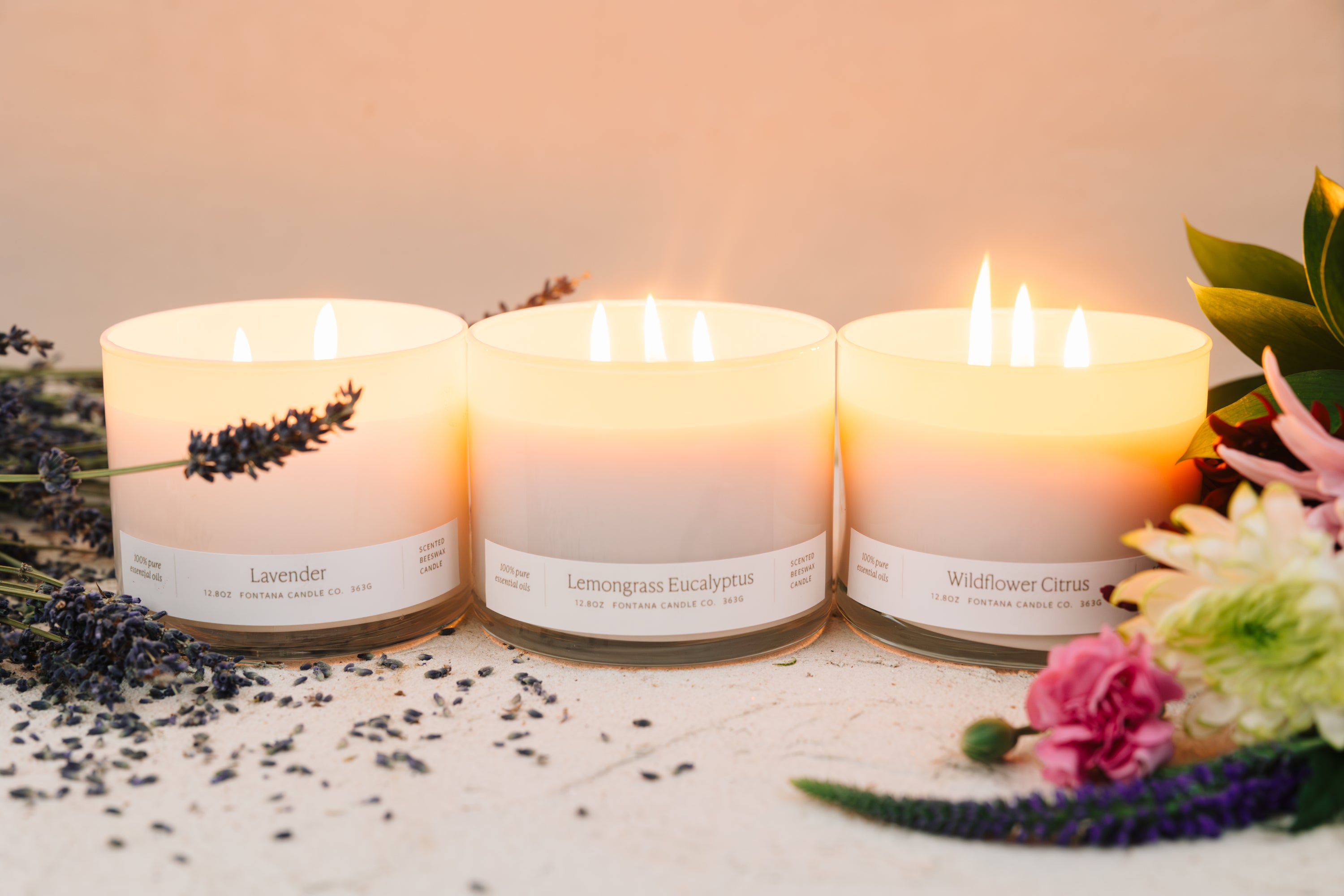 Spring Best-Seller 3-Wick Candle Bundle