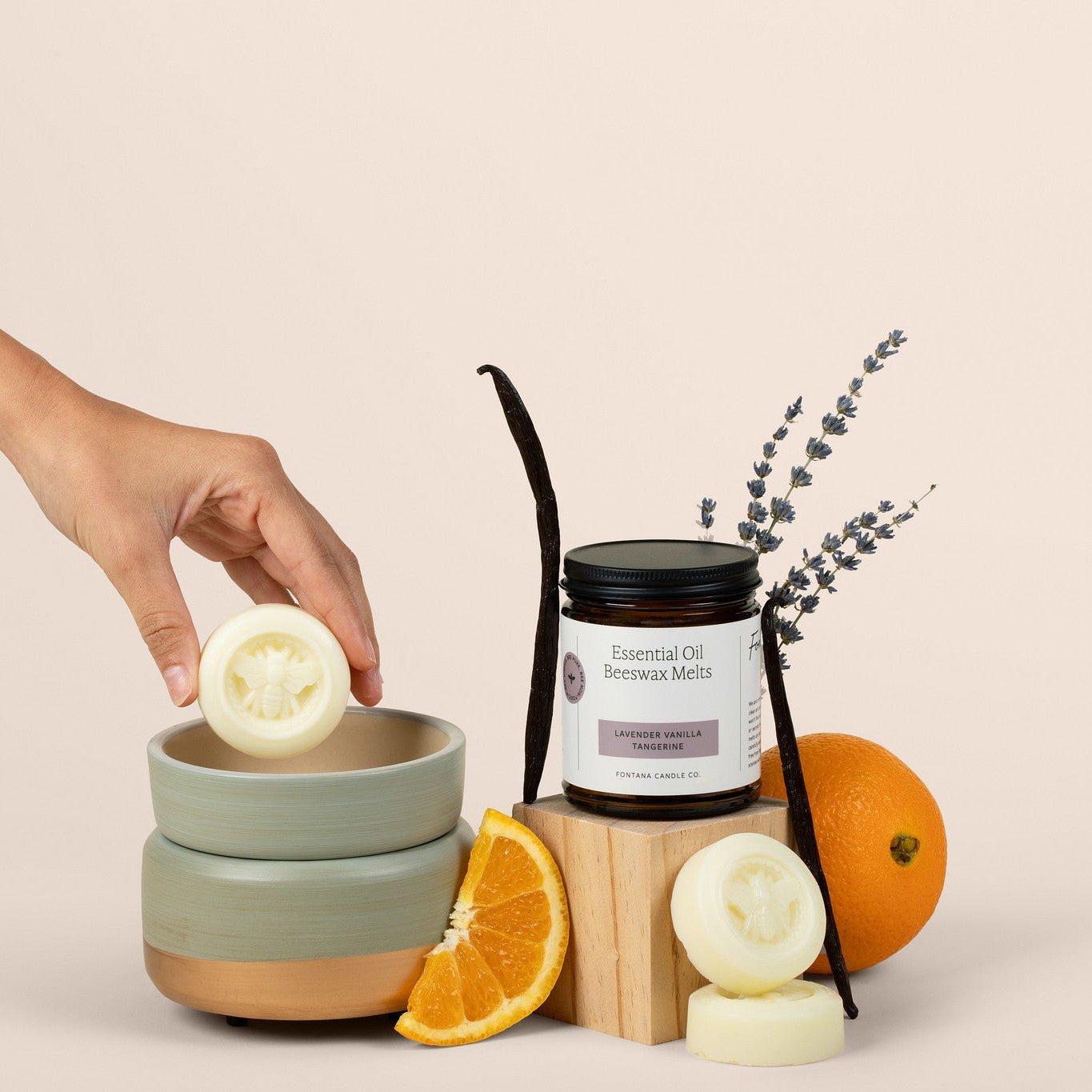 Lavender Vanilla Tangerine Essential Oil Wax Melts