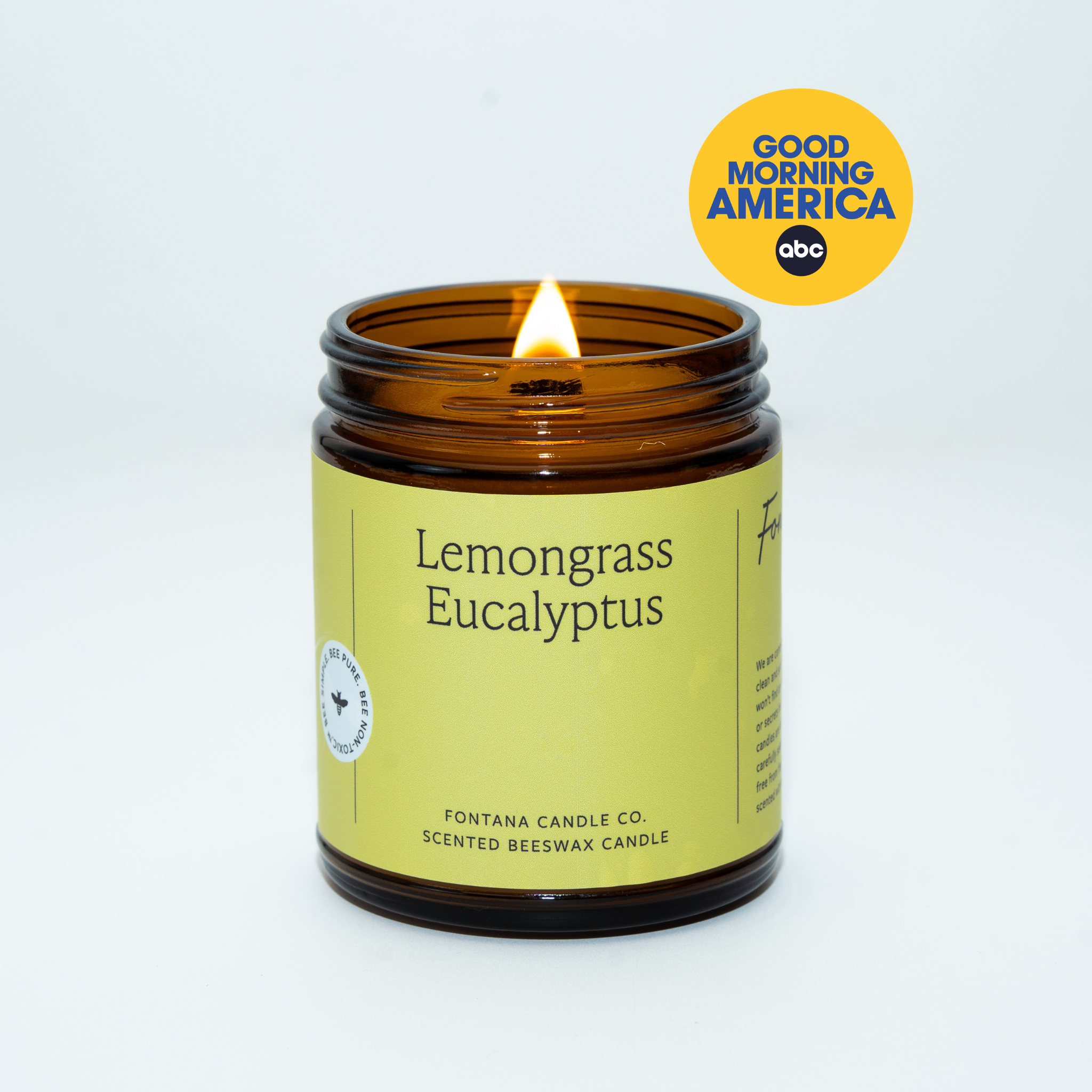 Lemongrass Eucalyptus Essential Oil Candles