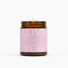 Love You Jar Candle