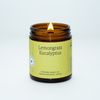 Lemongrass Eucalyptus Essential Oil Candles