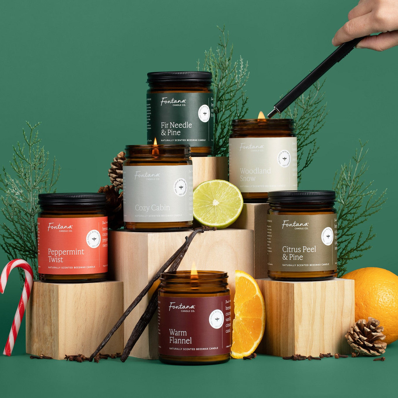 Snow Day Jar Candle Bundle