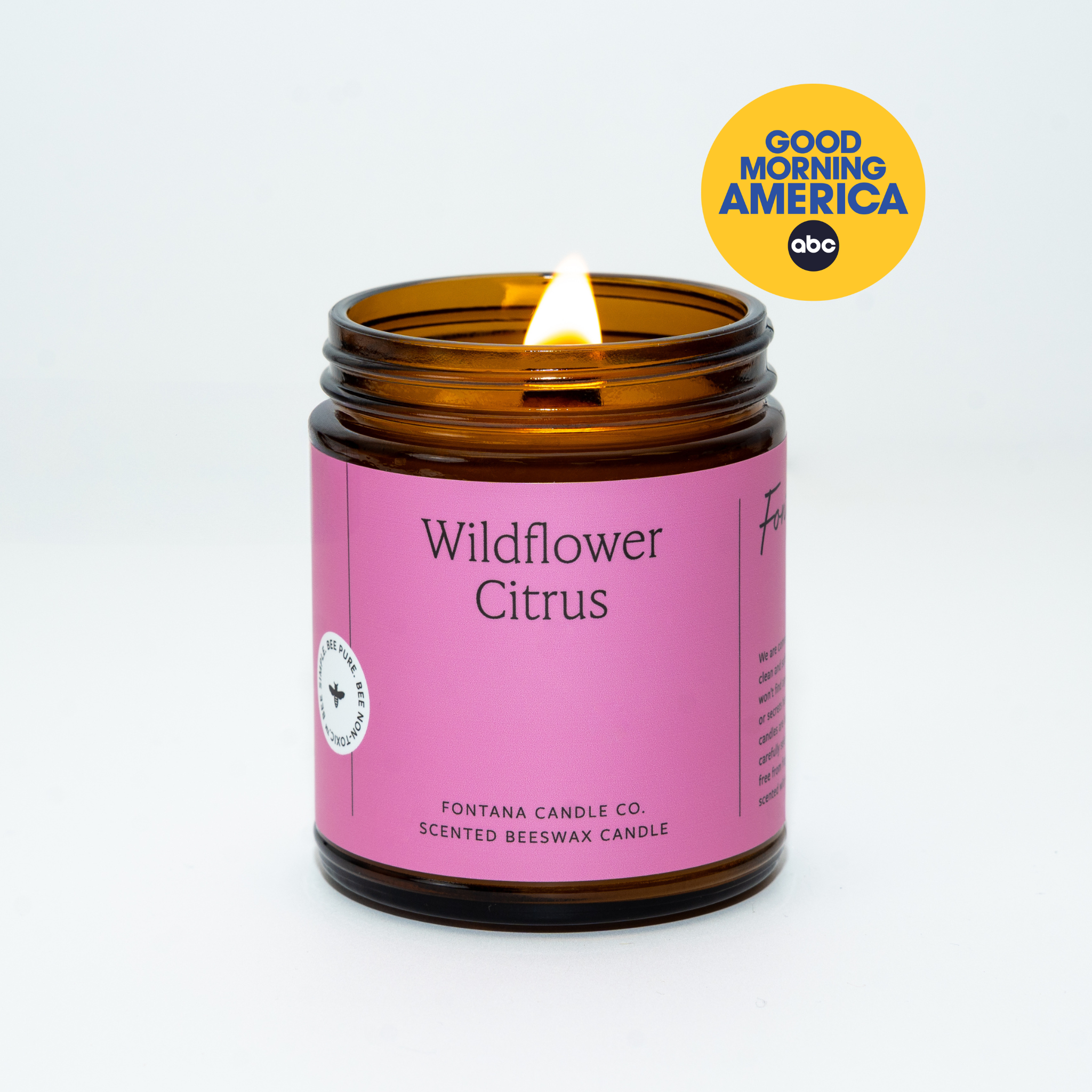 Wildflower Citrus Essential Oil Candles