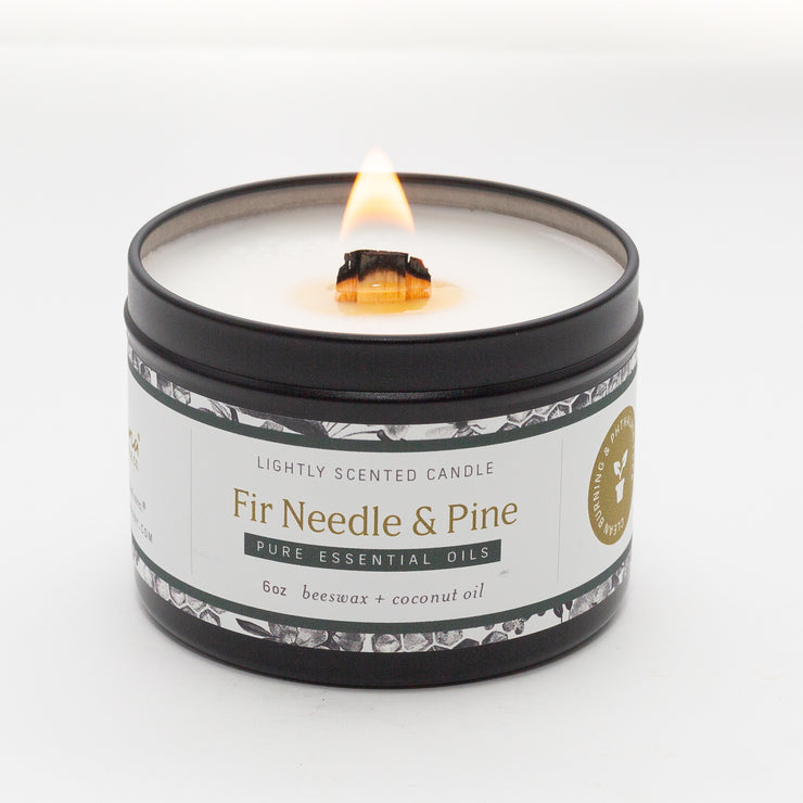 Fir Needle & Pine Essential Oil Candles