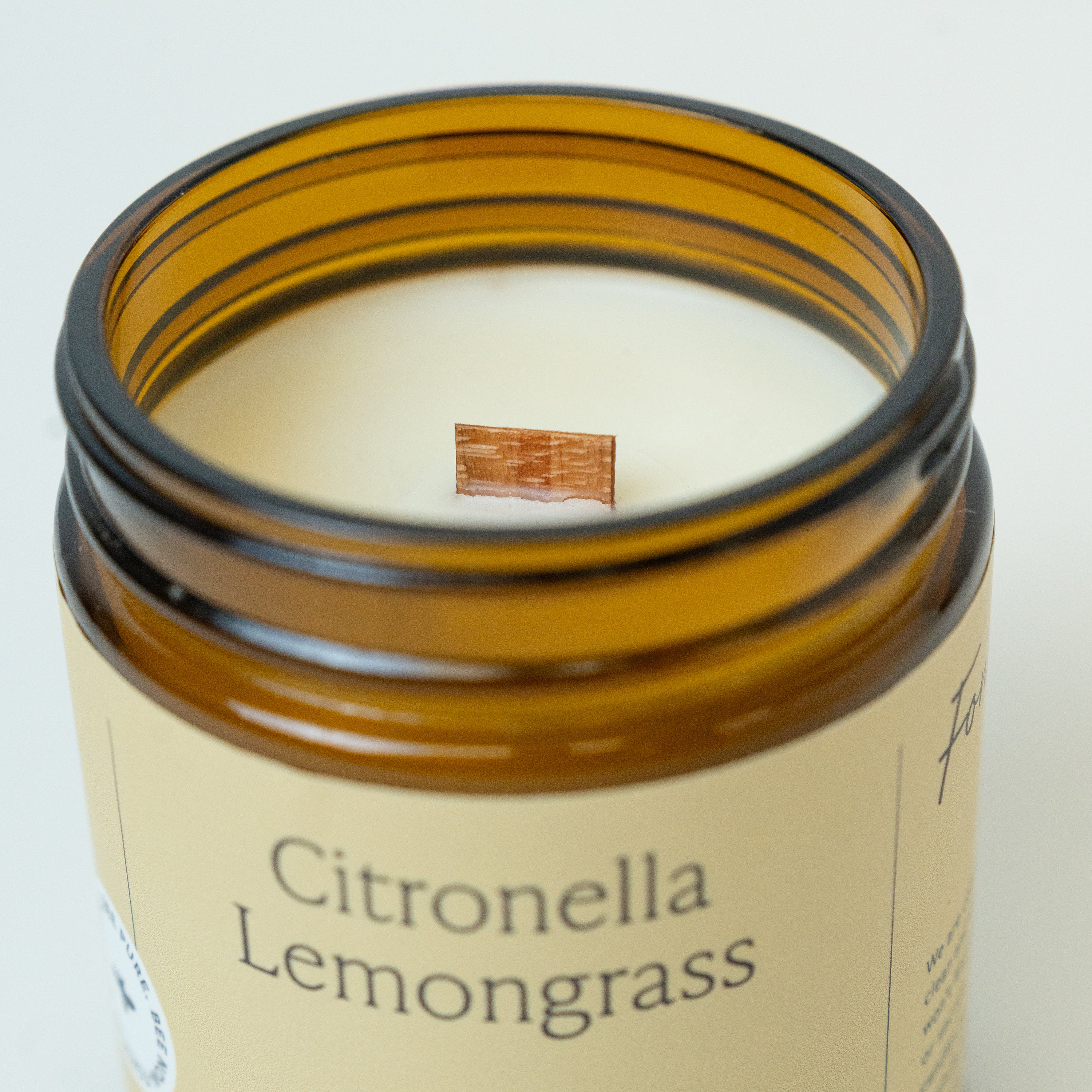 Outdoor Citronella & Lemongrass Candle