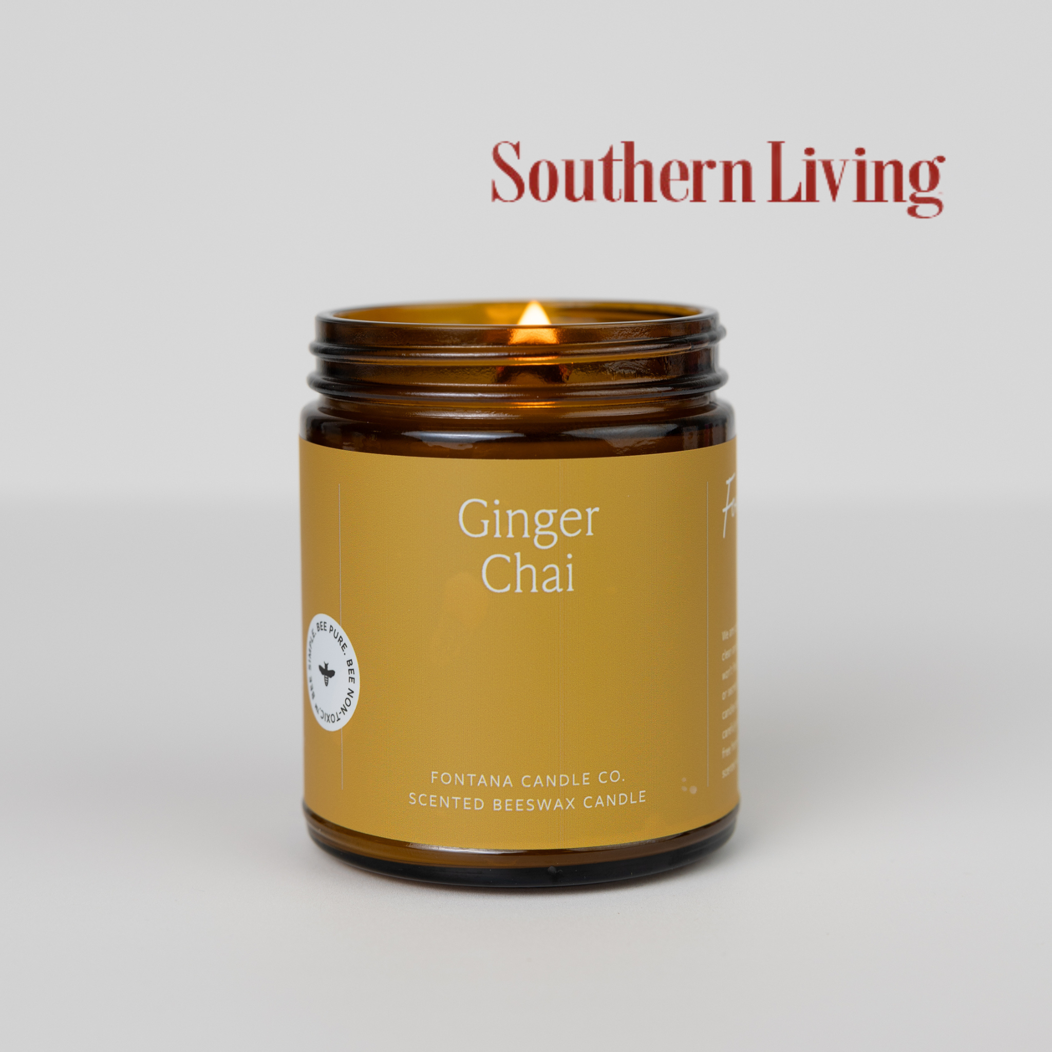 Ginger Chai Essential Oil Jar Candle