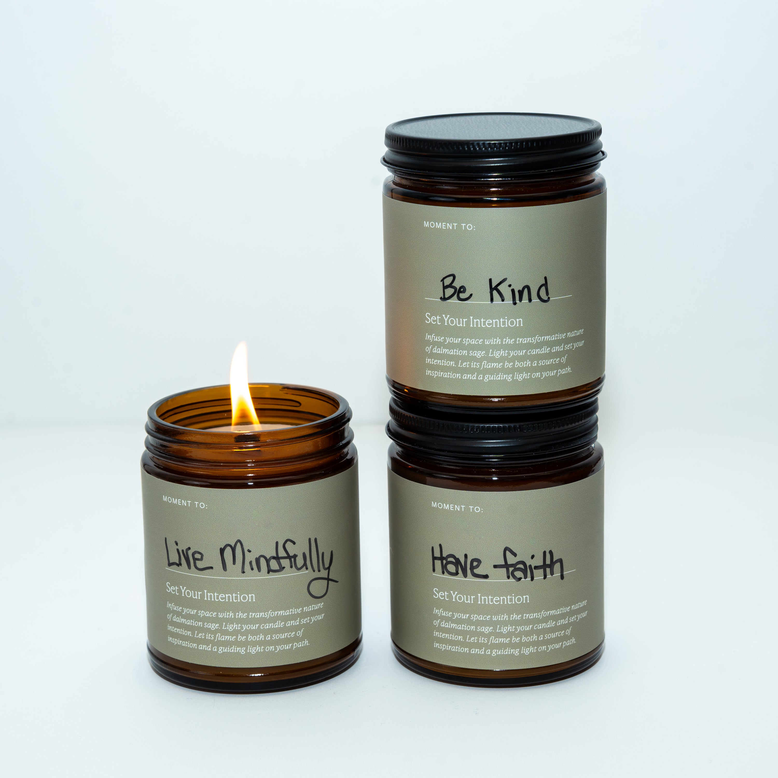 Sage Intentions Essential Oil Candle