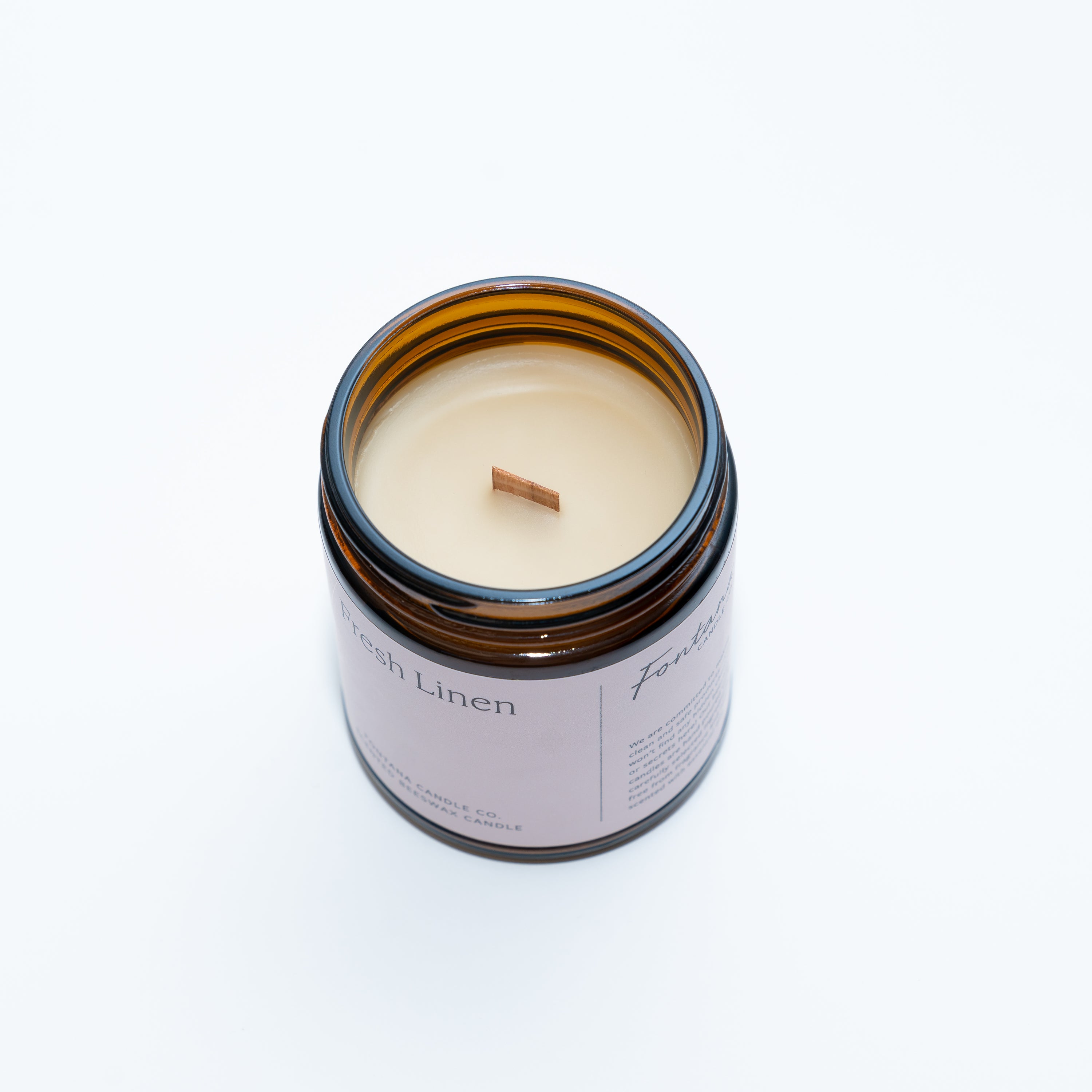 Fresh Linen Essential Oil Candle