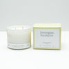 Lemongrass Eucalyptus 3-Wick Natural Beeswax Candle