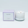 Lavender 3-Wick Natural Beeswax Candle