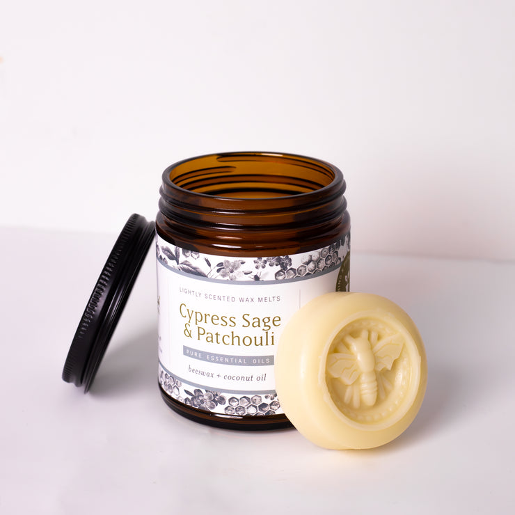 Cypress Sage & Patchouli Essential Oil Wax Melts