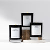 Spicy Noir Glass Candle Bundle