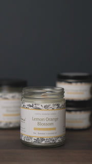 Lemon Orange Blossom Essential Oil Candles