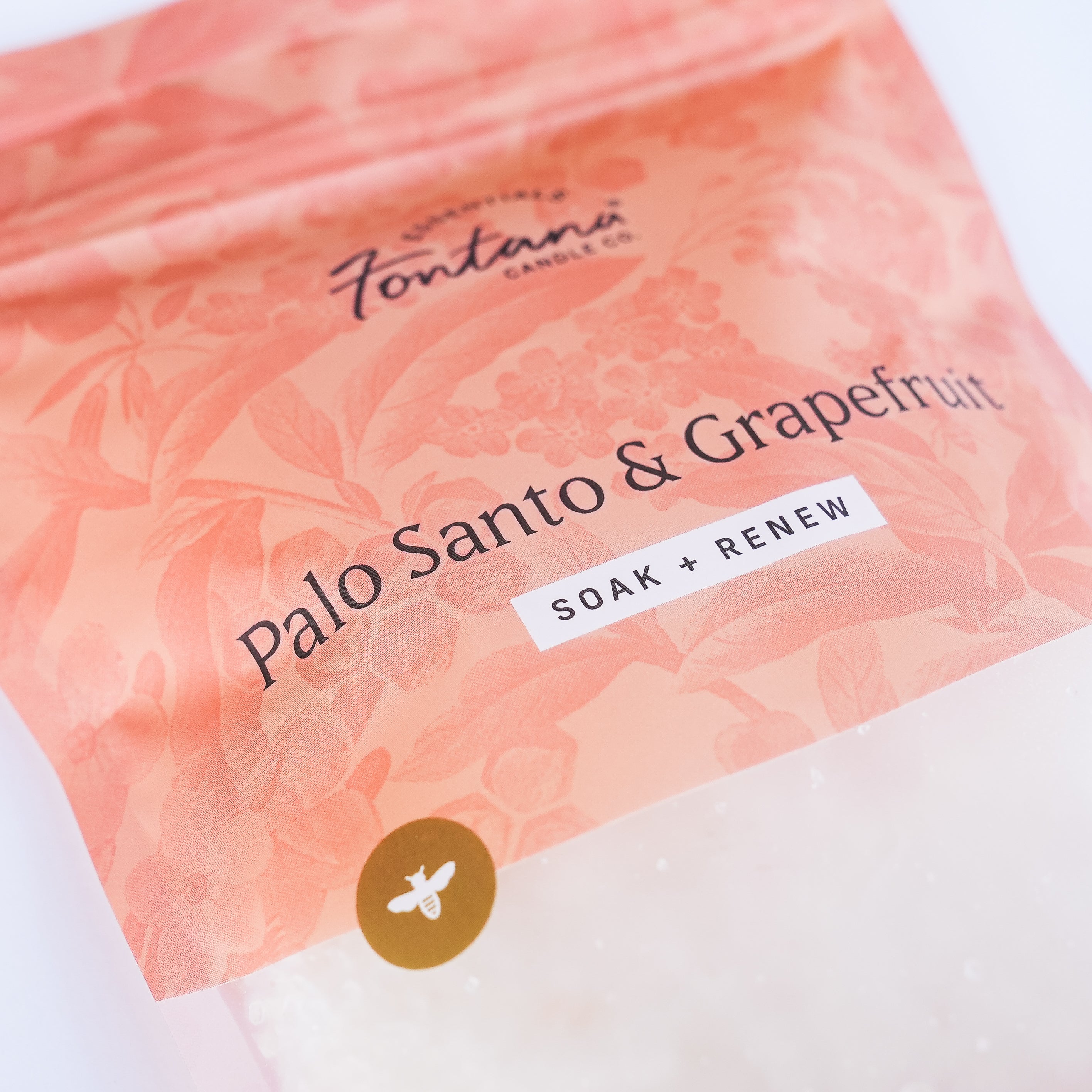 Palo Santo Grapefruit Essential Oil Bath Salt